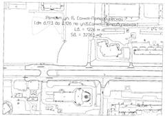 Схема ремонта участка автодороги Большая Санкт-Петербургская ул. (от дома №173 до дома №126). Лист 1